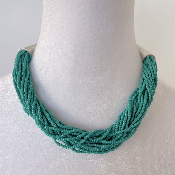 Lucky Brand Multiple Beaded Chain Necklace - Picture 2 of 6